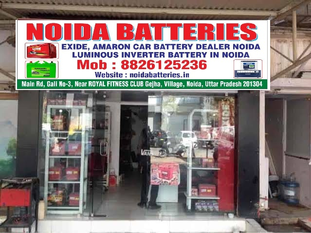 Cover photo of Noida Batteries, Exide Amaron Car Battery Dealer Noida, Luminous Inverter Battery In Noida